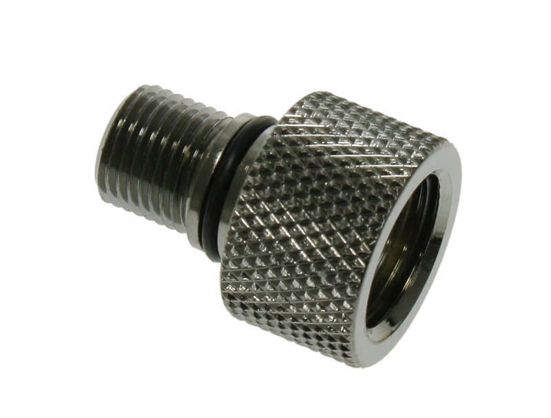 Bitspower Adapter gerade Eheim 1046 auf G1/4 inches IG - black glossy