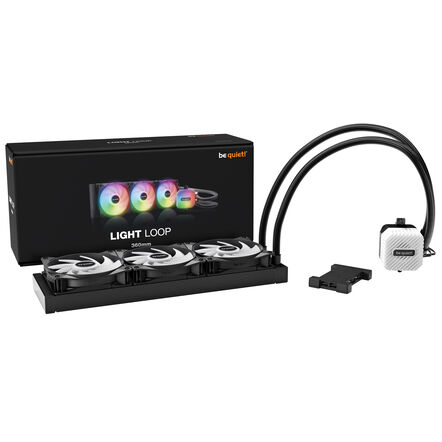 be quiet! Light Loop AiO water cooling, ARGB - 360 mm, black