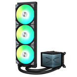 TRYX PANORAMA 360 ARGB AiO water cooling, 3D-AMOLED-Display - 360mm, black