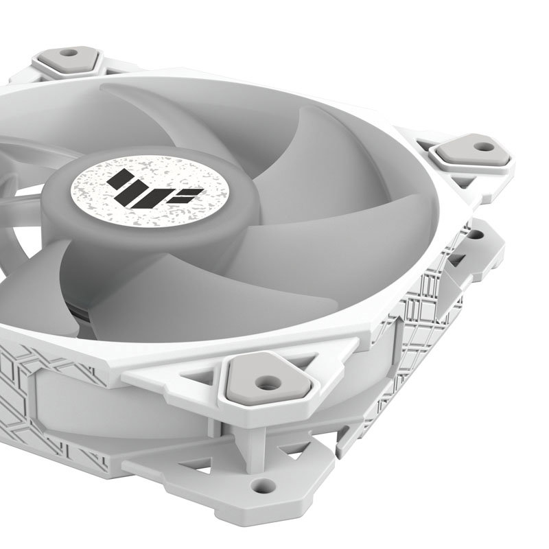 ASUS TUF Gaming TF120 ARGB fan 3er Pack incl. RGB-Controller - 120mm, white