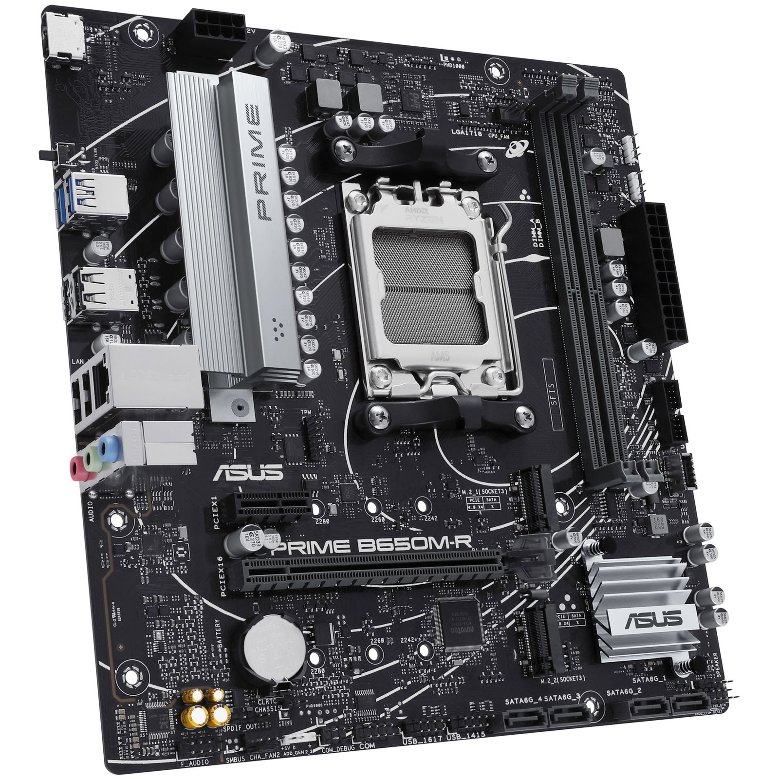ASUS Prime B650M-R motherboard - B650-chipset, socket AM5, DDR5