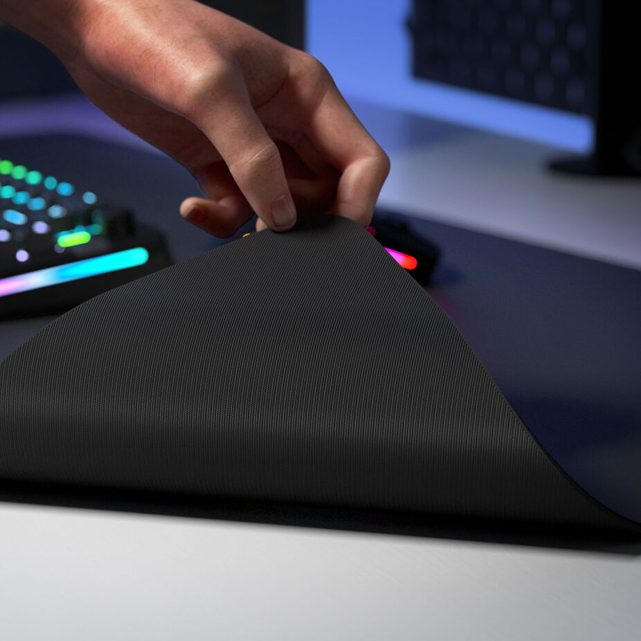 Glorious Gaming mousepad 2 L, randlos, gummiert - 915 x 280mm, black