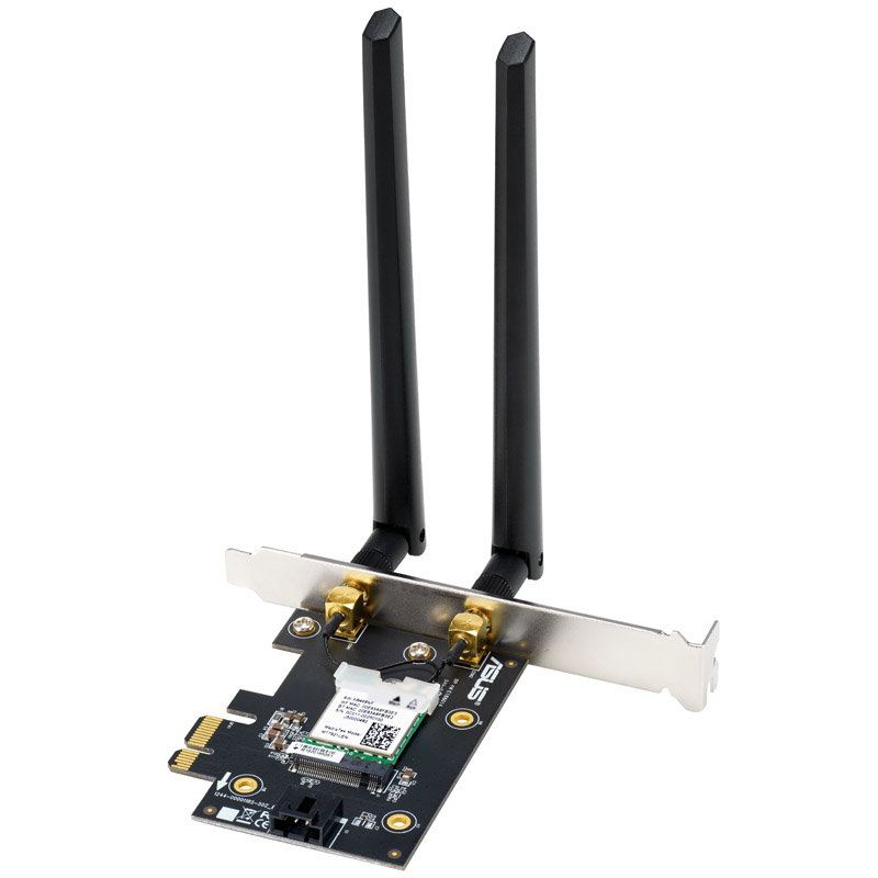 ASUS PCE-AX1800, 2.4GHz/5GHz WLAN, Bluetooth 5.2 LE, PCIe 2.0 x1