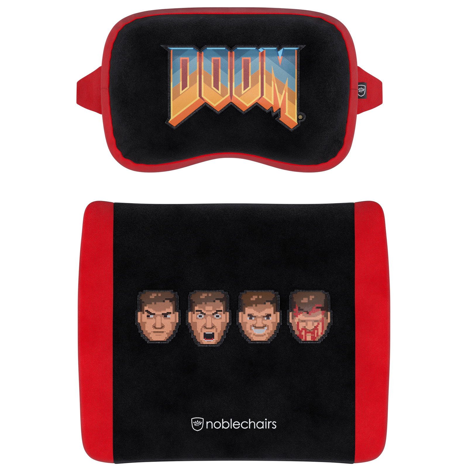 noblechairs Memory Foam Pillow Set - DOOM Retro Edition