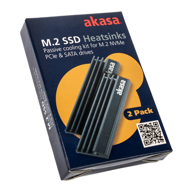 Akasa M.2 SSD Khlkrper - Aluminium