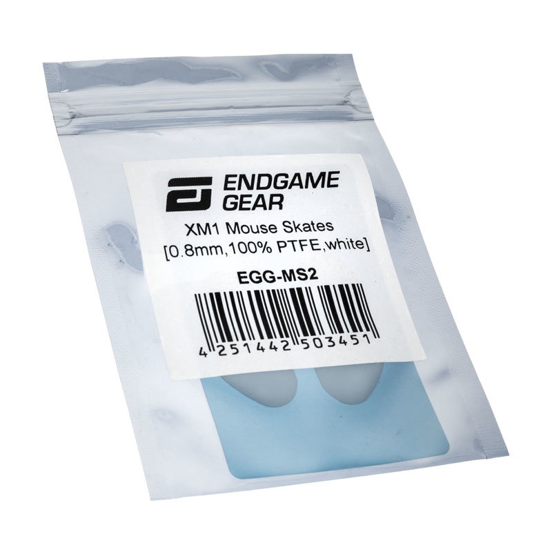 Endgame Gear XM1 mouse Skates, 100% PTFE, milchig-white - Single Set