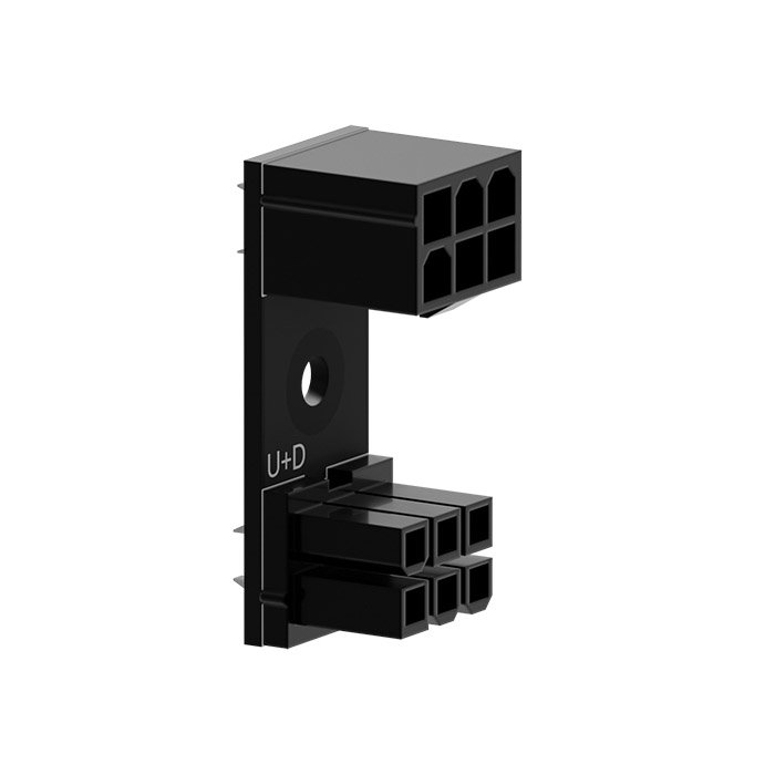 Singularity Computers 6-Pin PCIe 180 Grad Adapter U+D