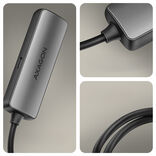 AXAGON RVC-HI8KPD USB-C auf HDMI 2.1 Adapter 8K/60Hz, 16cm