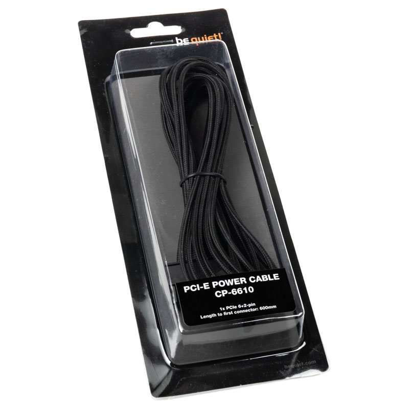 be quiet! CP-6610 PCIe Single-cable for modulare power supplye - black