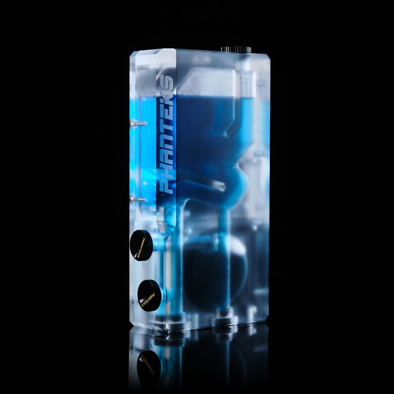 PHANTEKS R160C Reservoir - transparent Acrylic Backplate, DRGB-LED