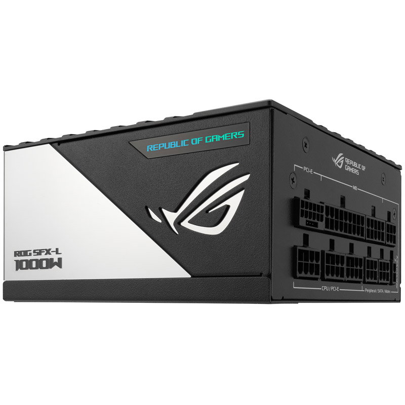 ASUS ROG Loki 1000P SFX-L Platinum, 80 PLUS Platinum power supply, modular, PCIe 5.0 - 1000 Watt