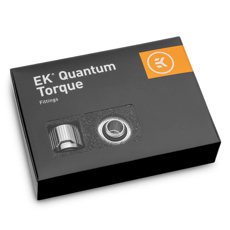 EK Water Blocks EK-Quantum Torque STC 10/16 - 6er-Pack, silver