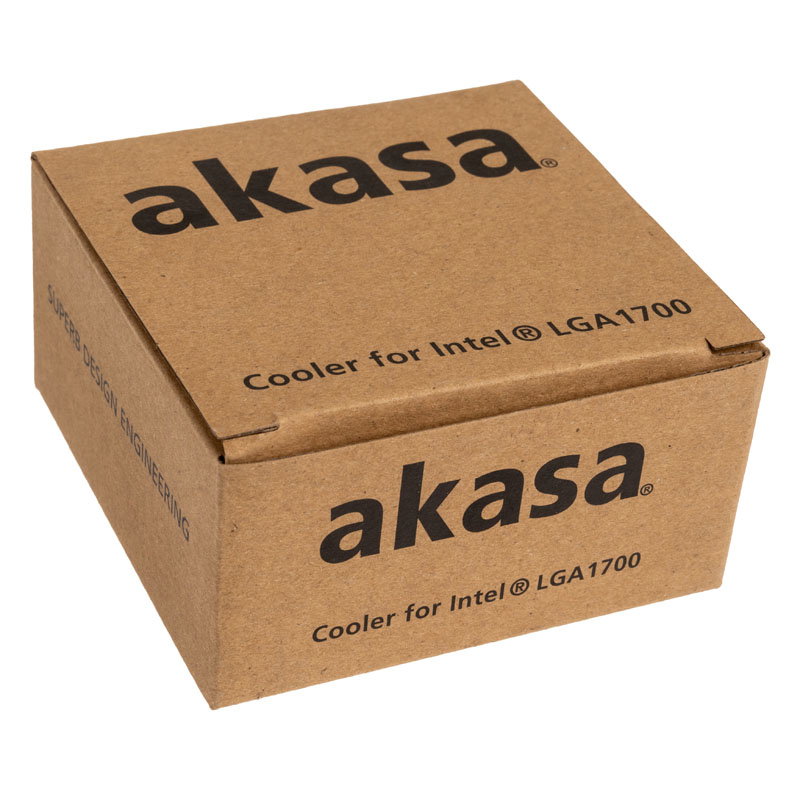 Akasa AK-CC6601EP01 Low Profile CPU-cooler - socket LGA 1700, 26,9mm hoch