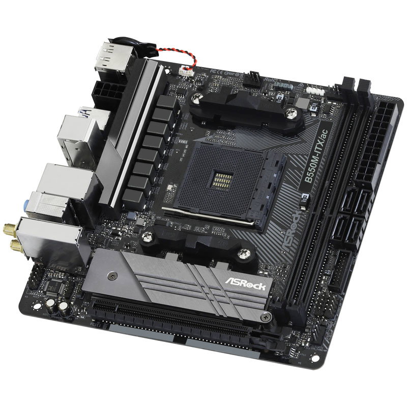 ASRock B550M-ITX/ac, AMD B550 motherboard - socket AM4