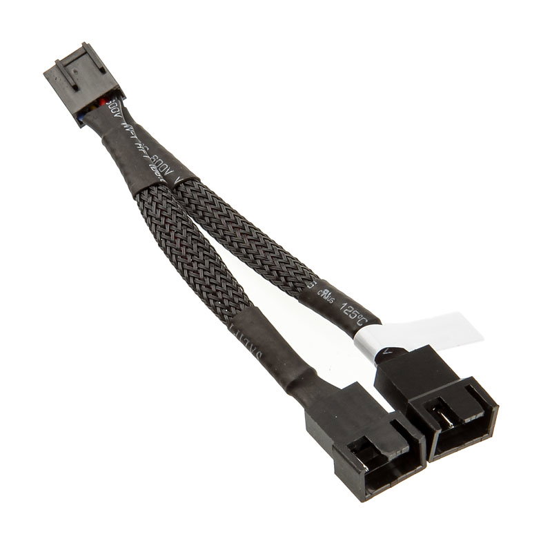 Akasa PWM Y-cable gesleevt - 15cm