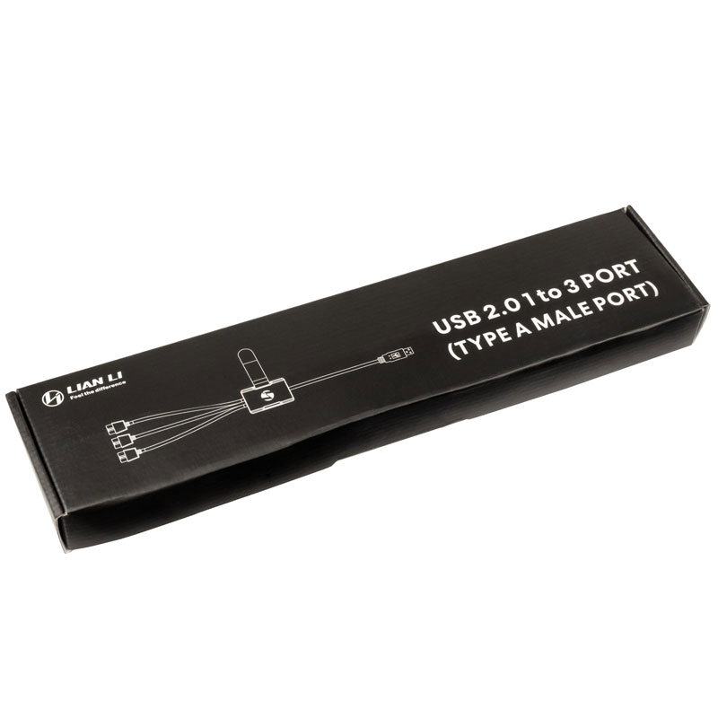 Lian Li PW-U2TPAB USB Hub - black