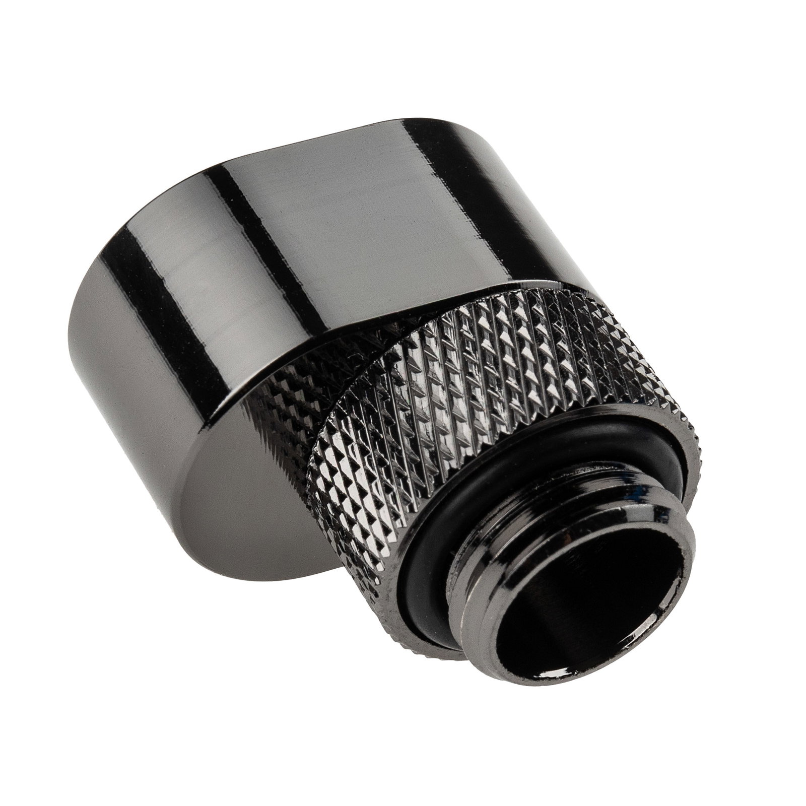 XSPC G1/4 redary 7mm Offset Fitting - blackes Chrom