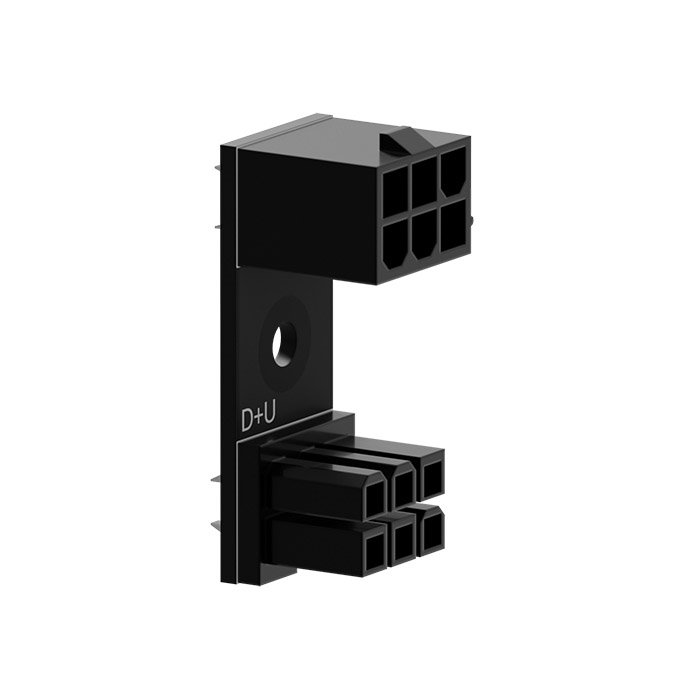 Singularity Computers 6-Pin PCIe 180 Grad Adapter D+U