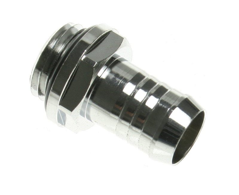 Bitspower Anschluss gerade G1/4 inches AG auf 10mm ID - silver glossy