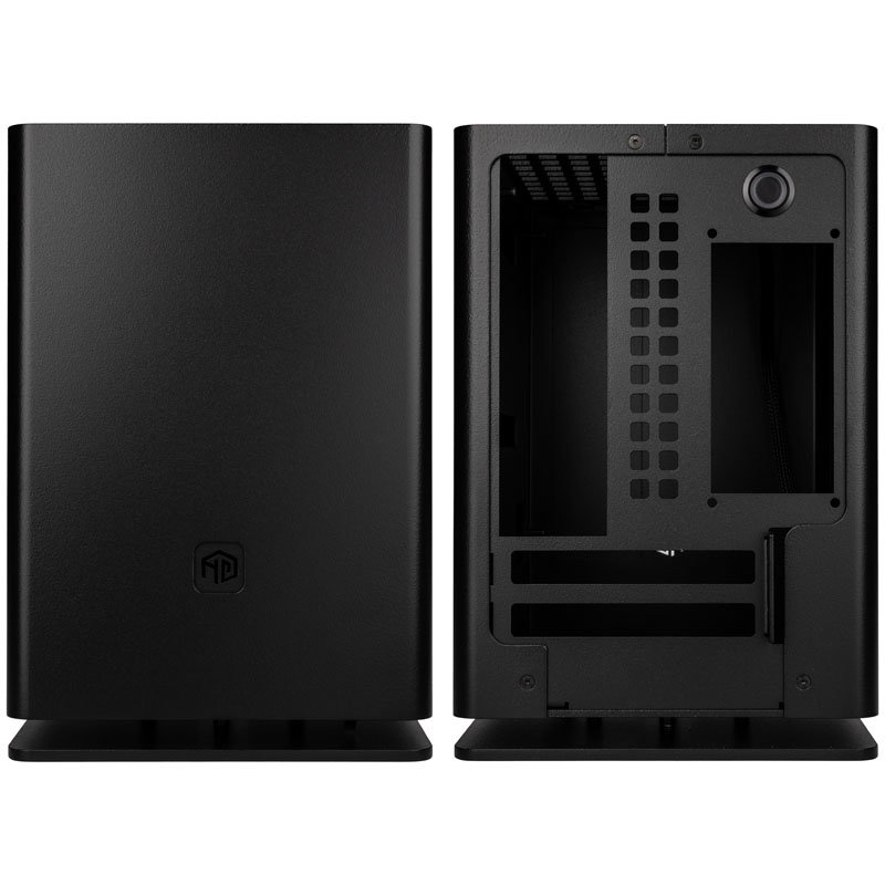 HGC Osmi 3.1 Aluminium Mini-ITX case - black