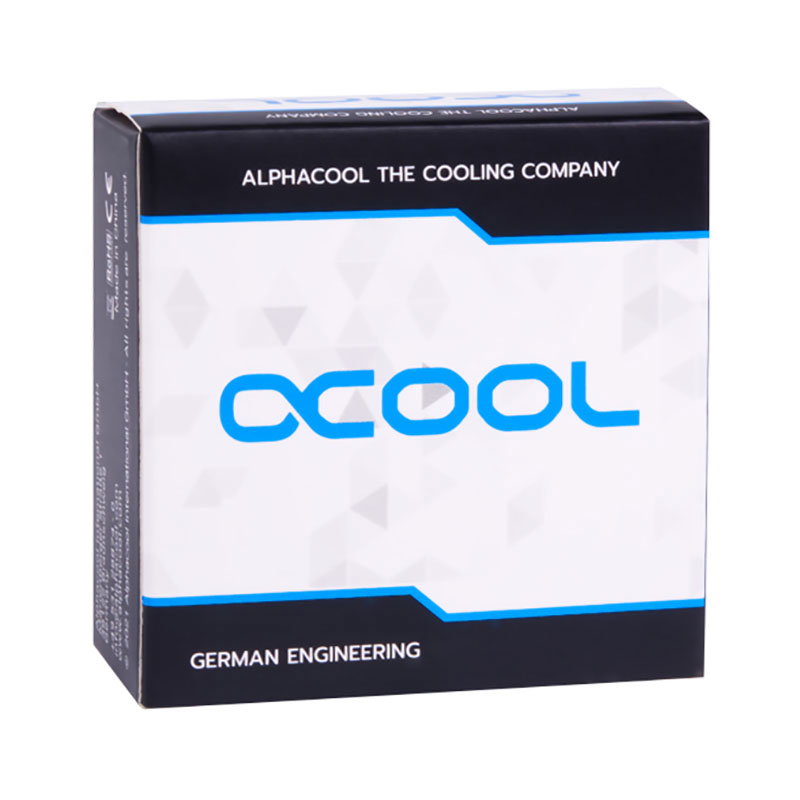 Alphacool ES D-Plug, 20-35mm, G1/4 AG auf G1/4 AG - chrome