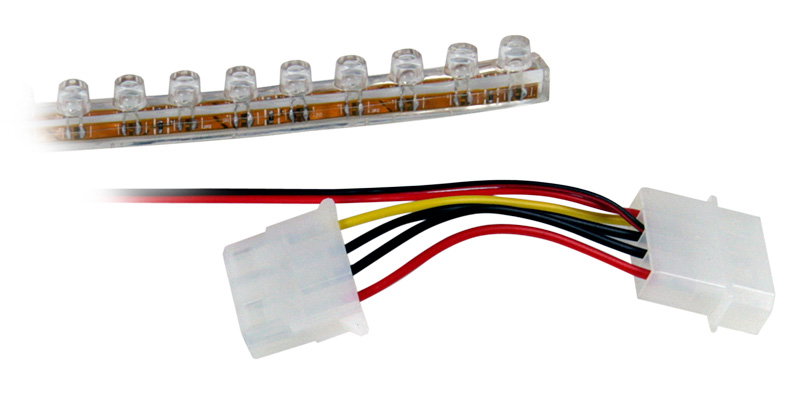 Lamptron FlexLight Standard - 24 LEDs - venom green