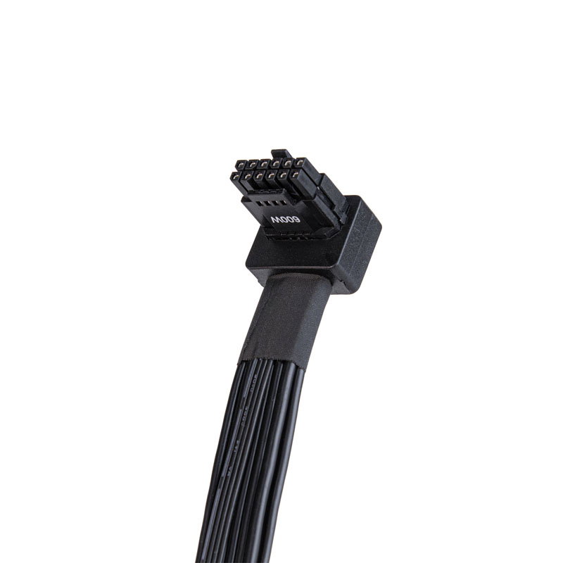 Silverstone SST-PP14-90 12VHPWR-cable, 650mm, 90 Grad - black