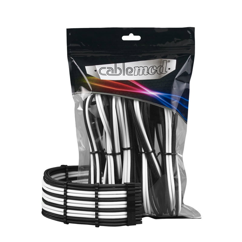 CableMod PRO ModMesh 12VHPWR Cable Extension Kit - black/white