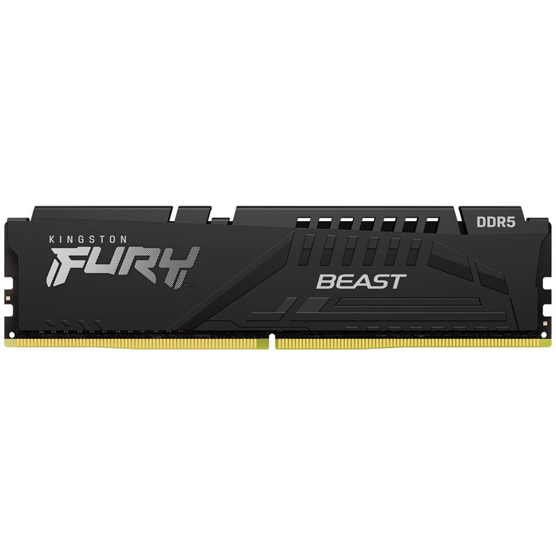 Kingston Fury Beast Black, DDR5-5200, CL40 - 16 GB, black
