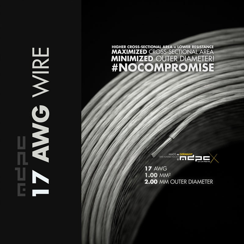 MDPC-X Schaltlitze 17-AWG transparent, 1m