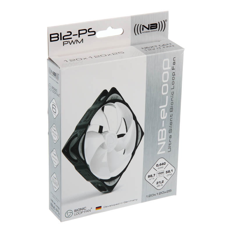 Noiseblocker NB-eLoop Fan B12-PS - 120mm PWM