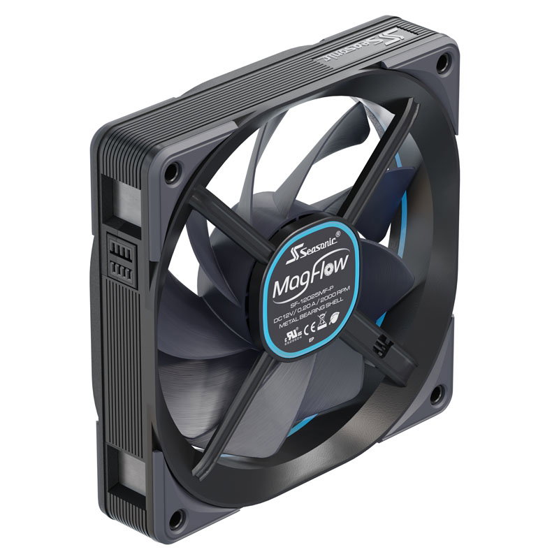 Seasonic MagFlow 1225 PWM fan - 120mm, 3er Kit