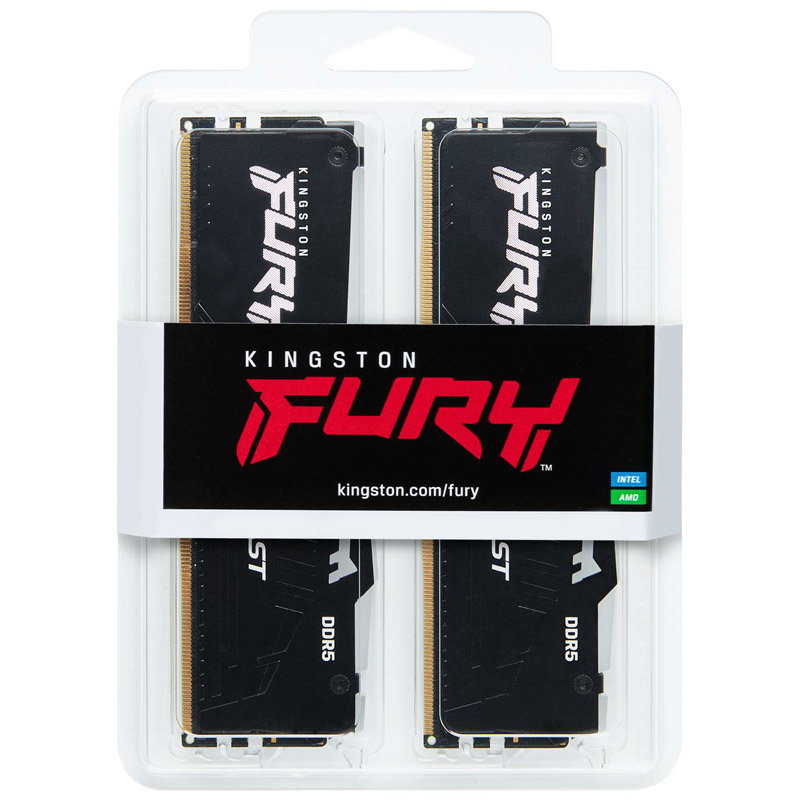 Kingston Fury Beast RGB EX, DDR5-5600, CL36, AMD EXPO - 32 GB Dual-Kit