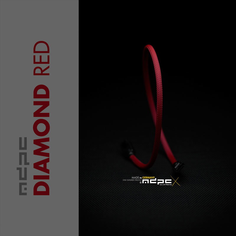 MDPC-X Sleeve Medium - Diamond-Red, 1m