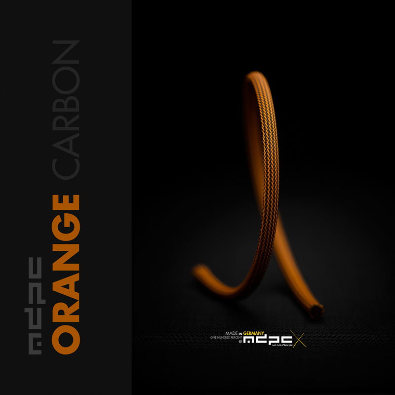 MDPC-X Sleeve Medium - orange-Carbon, 1m
