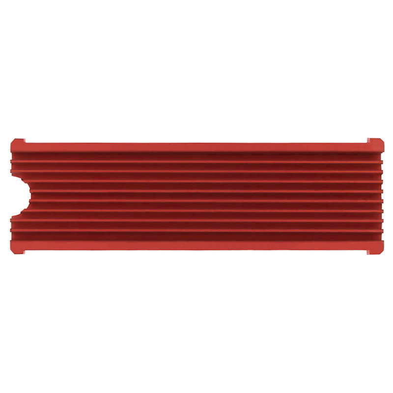 AXAGON CLR-M2 passiver M.2-SSD-Khlkrper - 2280, Aluminium, red