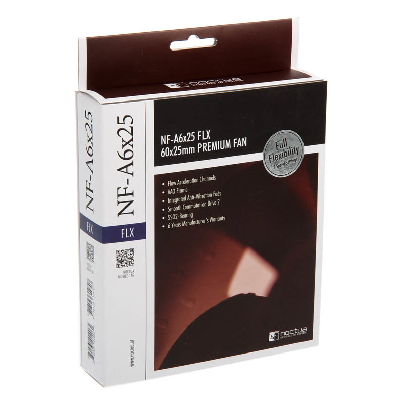 Noctua NF-A6x25 FLX fan - 60mm