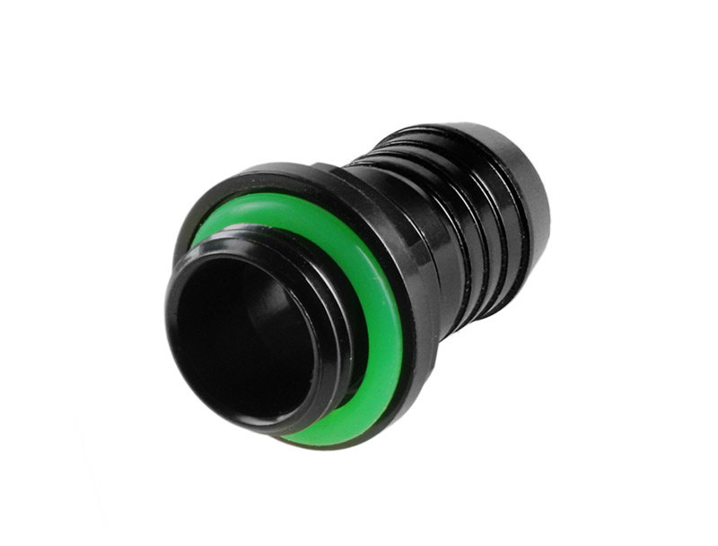 Bitspower Anschluss gerade G1/4 inches AG auf 11mm ID - black matte