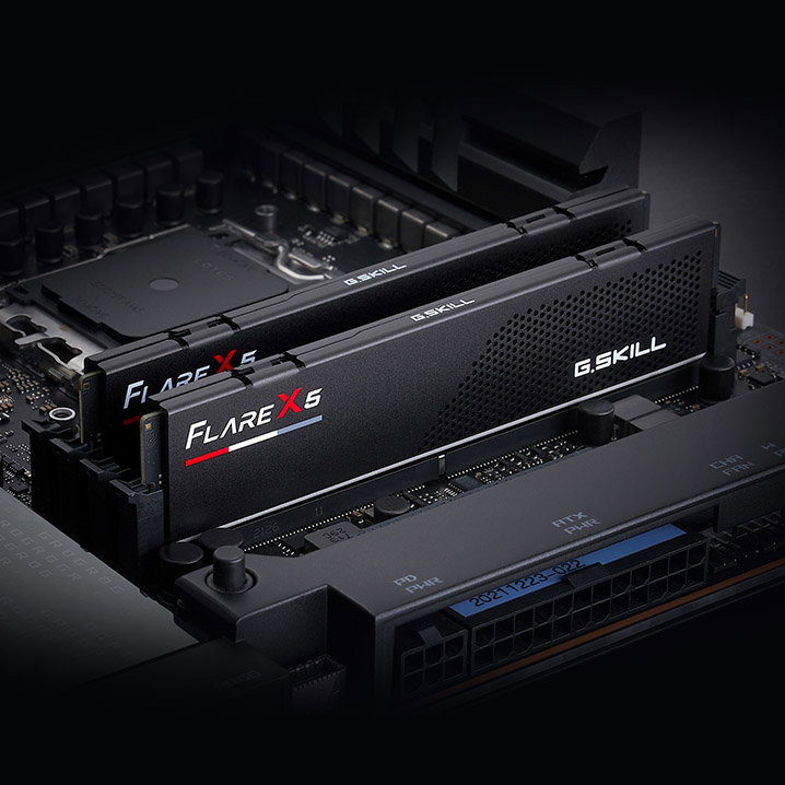 G.Skill Flare X5, DDR5-6000, CL32, AMD EXPO - 32 GB Dual-Kit, black