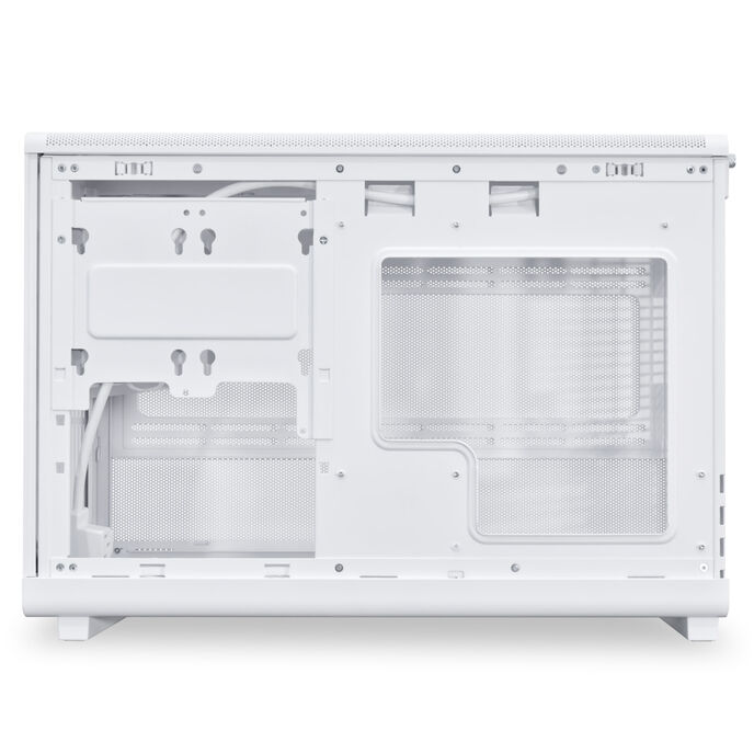Lian Li DAN Cases A3-mATX Wood Edition PC-case, Micro-ATX - Buche, white
