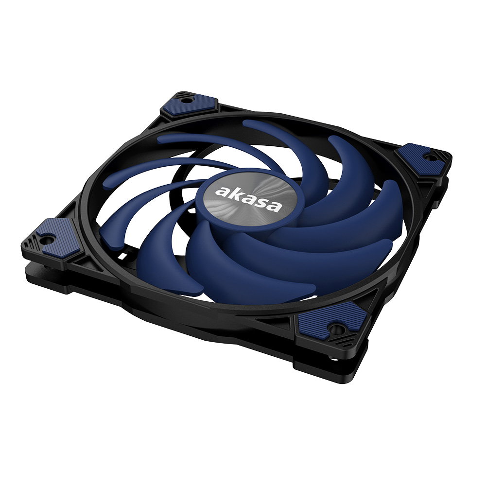 Akasa Alucia XS Slim-fan, 120 mm - blue