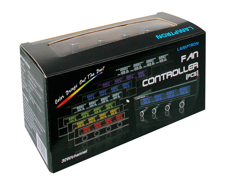 Lamptron FC5 V2 fansteuerung 5,25 inches - black