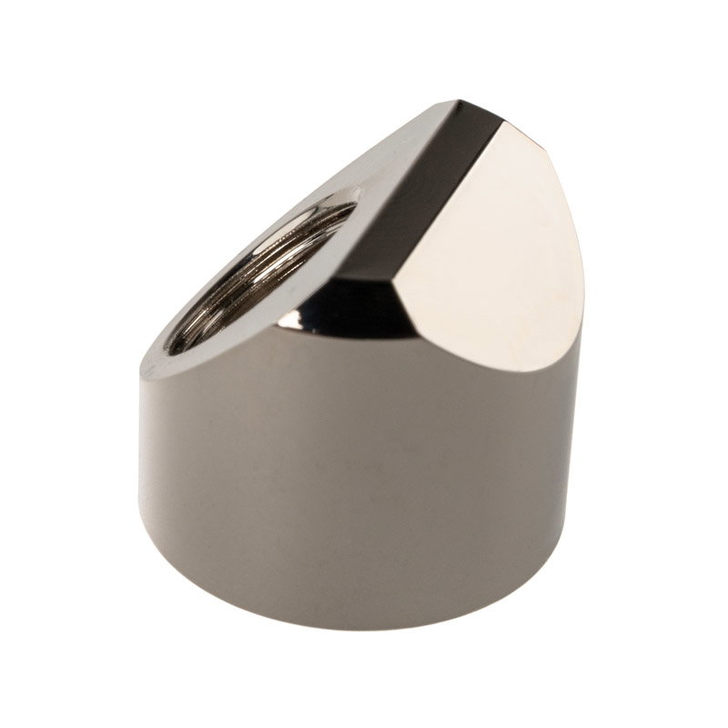 EK Water Blocks EK-Quantum Torque Adapter 45 Grad G1/4 inches IG auf G1/4 inches IG - Nickel