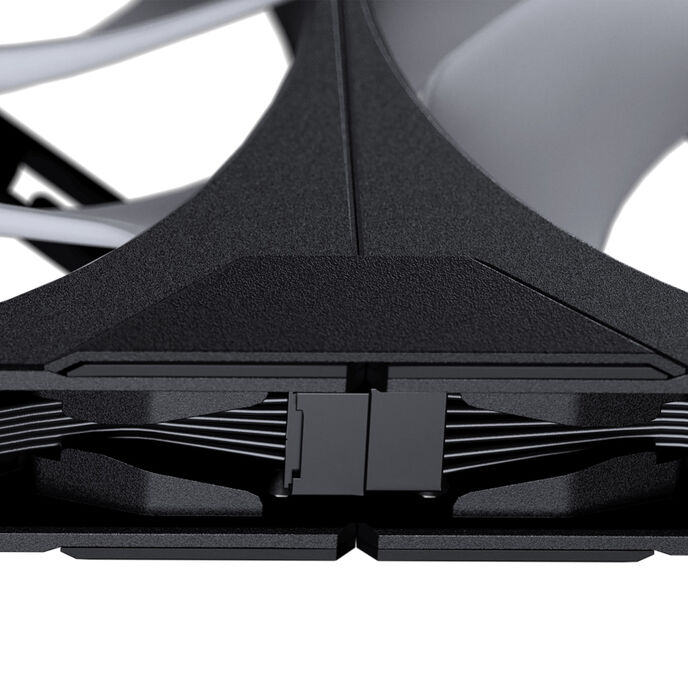 PHANTEKS M25 Gen2 PWM D-RGB fan, 3er-Pack - Reverse Blade, 120mm, black