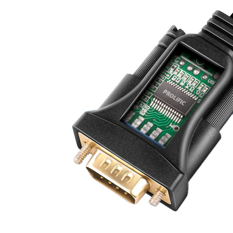 AXAGON ADS-1PSN Adaptercable, RS-232 COM Port auf USB 2.0 - PL2303GT-Chip