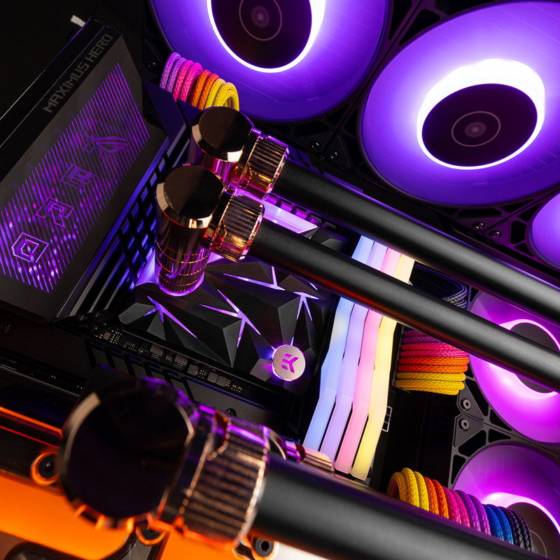EK Water Blocks EK-Quantum Velocity Edge D-RGB - 1700/1851 Black Special Edition