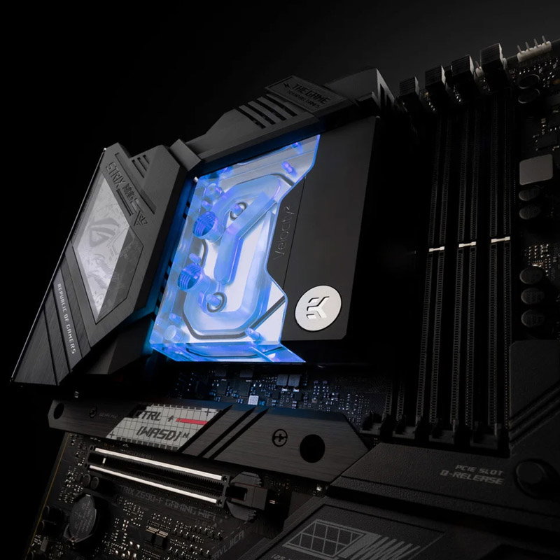 EK Water Blocks EK-Quantum Velocity D-RGB - 1700/1851, Nickel + Acryl