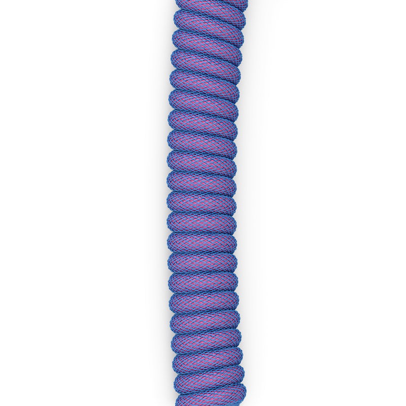 Glorious Coiled Cable Nebula, USB-C to USB-A, 1.37m - purple