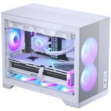 PHANTEKS XT M3 PC-case, Mini-case, mATX, Tempered Glass - white