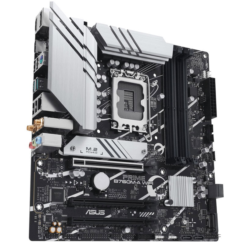ASUS Prime B760M-A WIFI, Intel B760 motherboard, socket 1700, DDR5